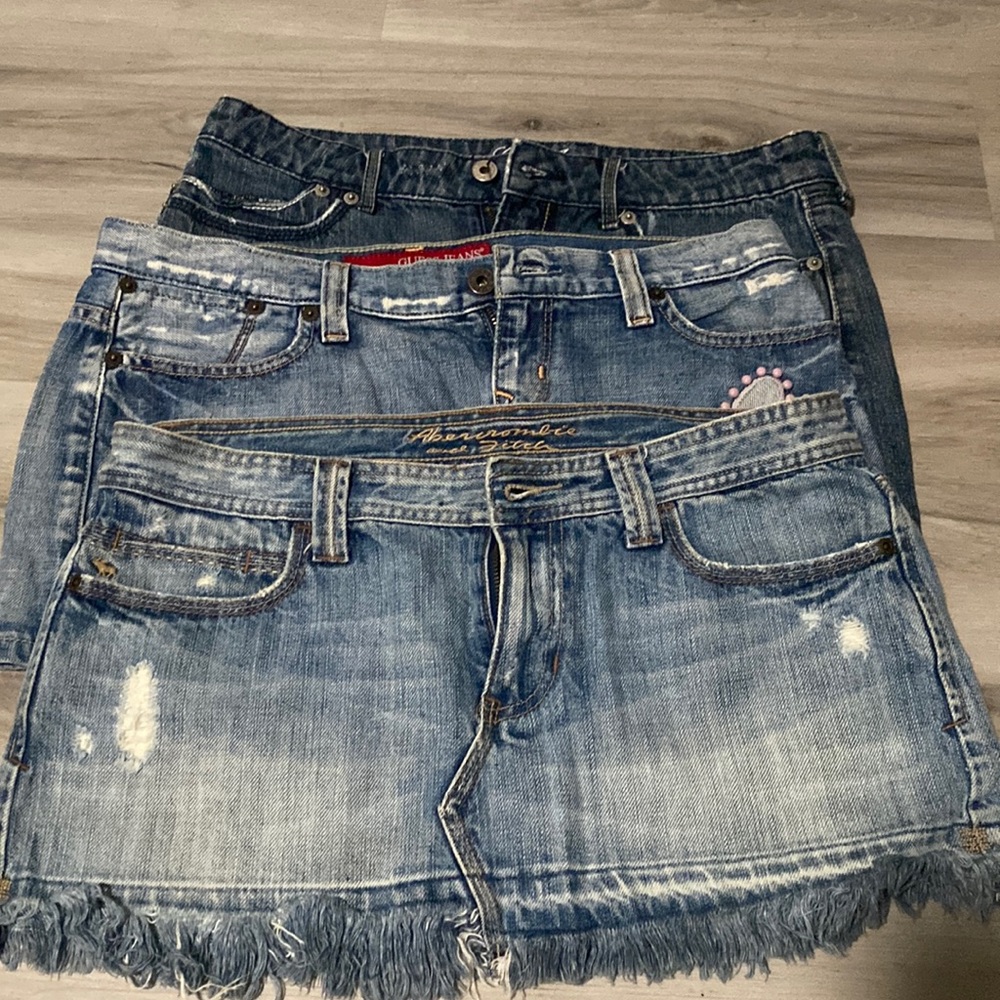 Guess x2, and 1 Abercrombie bundle